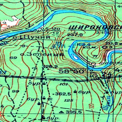 Avenza Systems Inc. Soviet Genshtab - o40-044 - Russia digital map