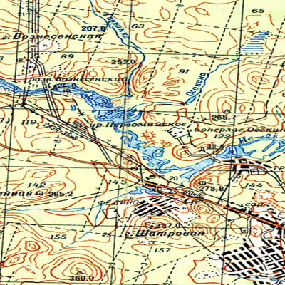 Avenza Systems Inc. Soviet Genshtab - o40-048 - Russia digital map