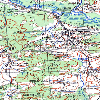 Avenza Systems Inc. Soviet Genshtab - o40-049 - Russia digital map