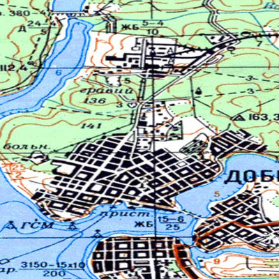 Avenza Systems Inc. Soviet Genshtab - o40-053 - Russia digital map