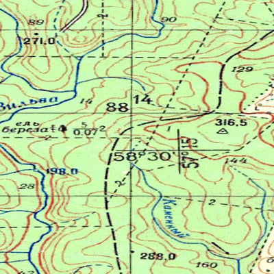 Avenza Systems Inc. Soviet Genshtab - o40-055 - Russia digital map