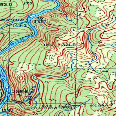 Avenza Systems Inc. Soviet Genshtab - o40-056 - Russia digital map
