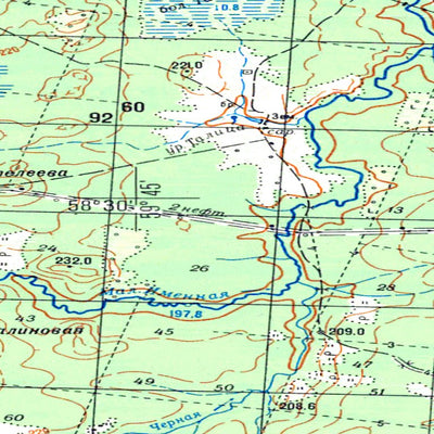 Avenza Systems Inc. Soviet Genshtab - o40-060 - Russia digital map