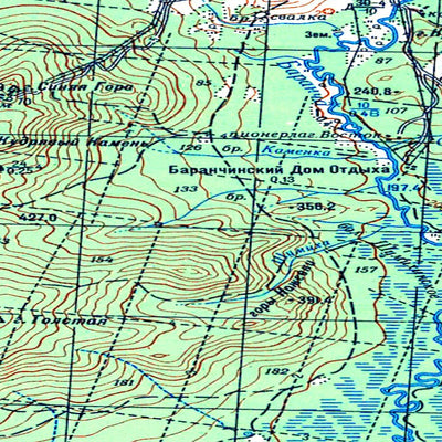 Avenza Systems Inc. Soviet Genshtab - o40-072 - Russia digital map