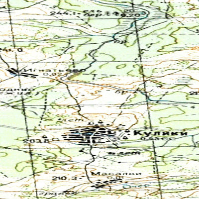 Avenza Systems Inc. Soviet Genshtab - o40-073 - Russia digital map