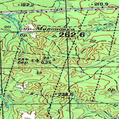 Avenza Systems Inc. Soviet Genshtab - o40-076 - Russia digital map