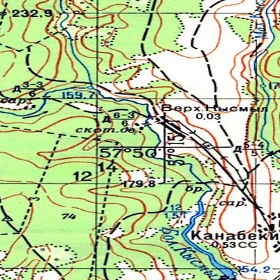 Avenza Systems Inc. Soviet Genshtab - o40-079 - Russia digital map
