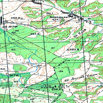 Avenza Systems Inc. Soviet Genshtab - o40-085 - Russia digital map