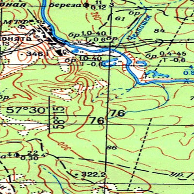 Avenza Systems Inc. Soviet Genshtab - o40-093 - Russia digital map