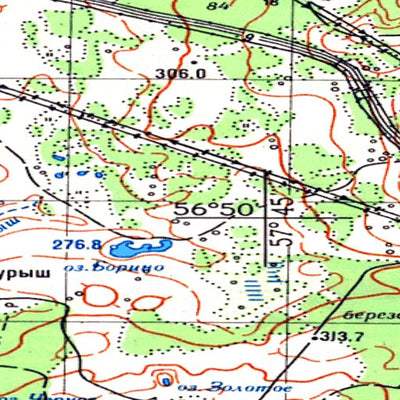Avenza Systems Inc. Soviet Genshtab - o40-116 - Russia digital map