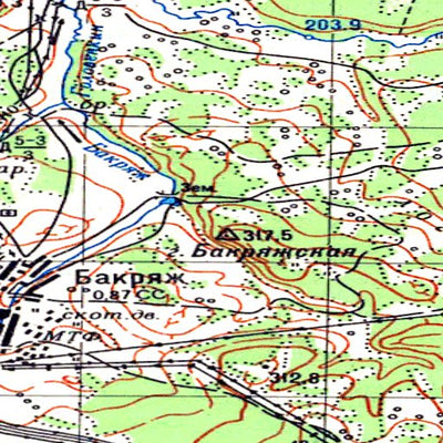Avenza Systems Inc. Soviet Genshtab - o40-116 - Russia digital map