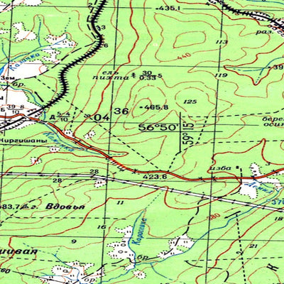 Avenza Systems Inc. Soviet Genshtab - o40-119 - Russia digital map