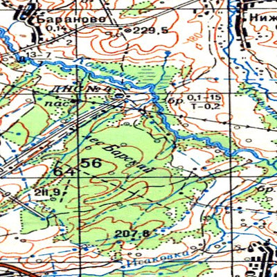Avenza Systems Inc. Soviet Genshtab - o40-125 - Russia digital map