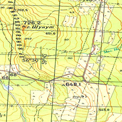 Avenza Systems Inc. Soviet Genshtab - o40-132 - Russia digital map
