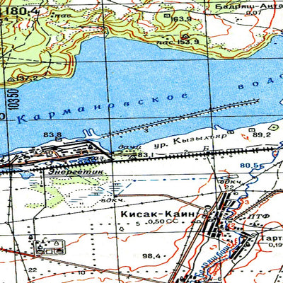 Avenza Systems Inc. Soviet Genshtab - o40-134 - Russia digital map