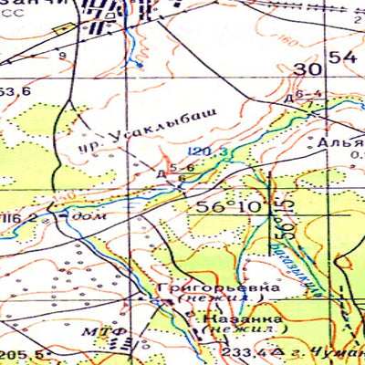 Avenza Systems Inc. Soviet Genshtab - o40-137 - Russia digital map