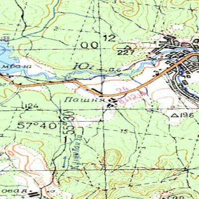 Avenza Systems Inc. Soviet Genshtab - o40-20 - Russia digital map
