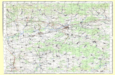 Avenza Systems Inc. Soviet Genshtab - o40-32 - Russia digital map