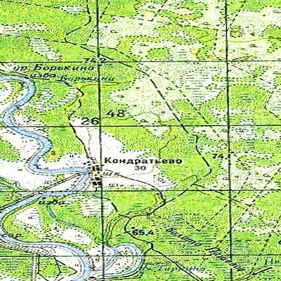 Avenza Systems Inc. Soviet Genshtab - o41-005 - Russia digital map