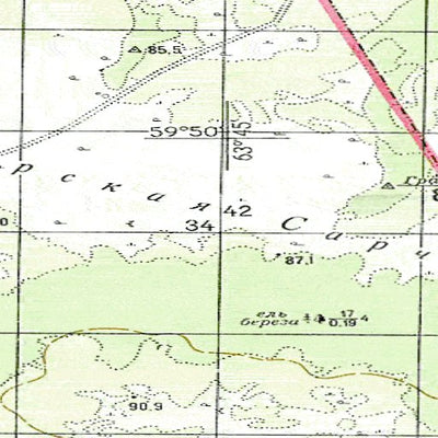Avenza Systems Inc. Soviet Genshtab - o41-008 - Russia digital map