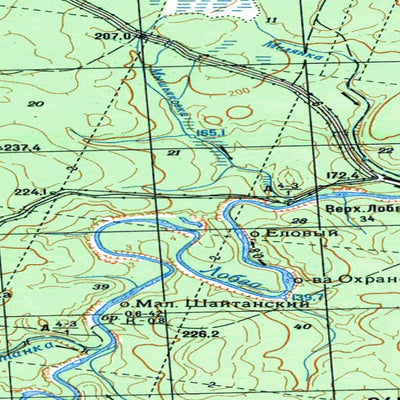 Avenza Systems Inc. Soviet Genshtab - o41-013 - Russia digital map