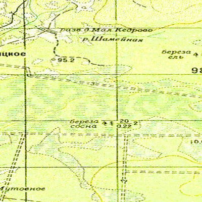 Avenza Systems Inc. Soviet Genshtab - o41-018 - Russia digital map