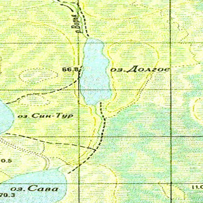 Avenza Systems Inc. Soviet Genshtab - o41-018 - Russia digital map