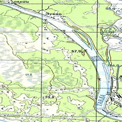 Avenza Systems Inc. Soviet Genshtab - o41-019 - Russia digital map