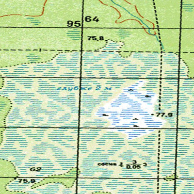 Avenza Systems Inc. Soviet Genshtab: o41-021-3 digital map