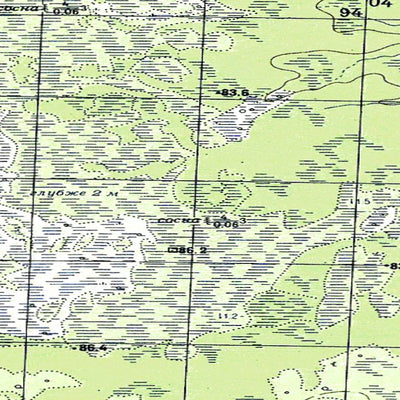 Avenza Systems Inc. Soviet Genshtab - o41-022 - Russia digital map