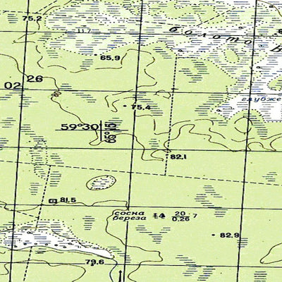 Avenza Systems Inc. Soviet Genshtab - o41-023 - Russia digital map