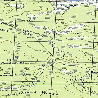 Avenza Systems Inc. Soviet Genshtab - o41-023 - Russia digital map