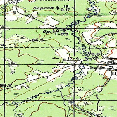 Avenza Systems Inc. Soviet Genshtab - o41-031 - Russia digital map