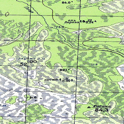 Avenza Systems Inc. Soviet Genshtab - o41-034 - Russia digital map