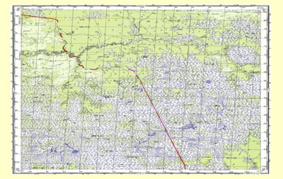 Avenza Systems Inc. Soviet Genshtab - o41-035 - Russia digital map
