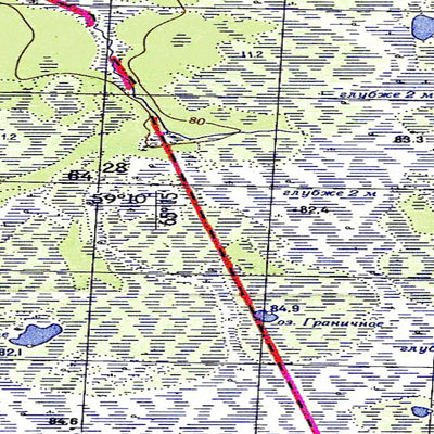 Avenza Systems Inc. Soviet Genshtab - o41-035 - Russia digital map