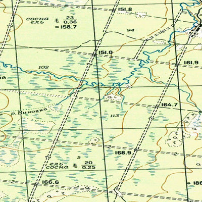 Avenza Systems Inc. Soviet Genshtab - o41-037 - Russia digital map