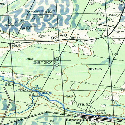 Avenza Systems Inc. Soviet Genshtab - o41-049 - Russia digital map