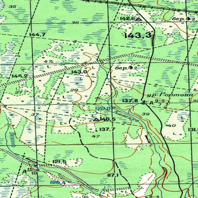Avenza Systems Inc. Soviet Genshtab - o41-052 - Russia digital map