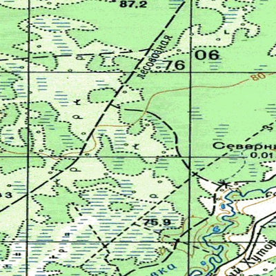 Avenza Systems Inc. Soviet Genshtab - o41-055 - Russia digital map