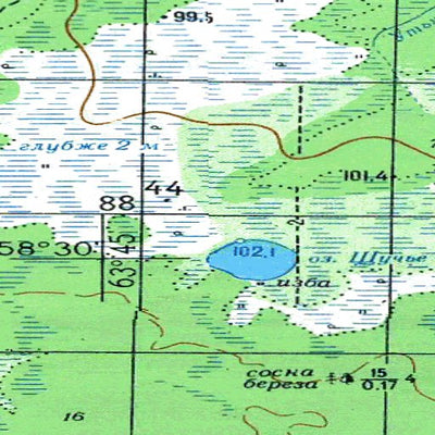 Avenza Systems Inc. Soviet Genshtab - o41-056 - Russia digital map