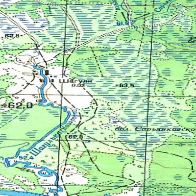 Avenza Systems Inc. Soviet Genshtab - o41-058 - Russia digital map