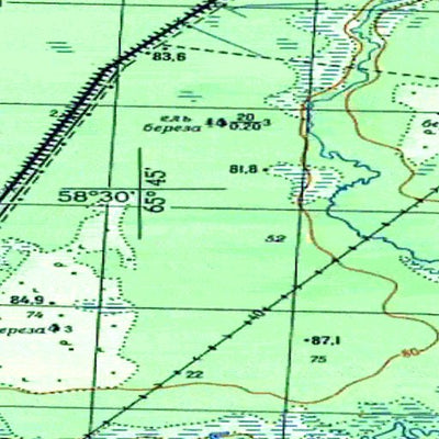 Avenza Systems Inc. Soviet Genshtab - o41-060 - Russia digital map