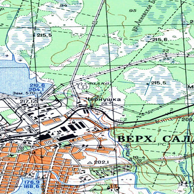 Avenza Systems Inc. Soviet Genshtab - o41-062 - Russia digital map