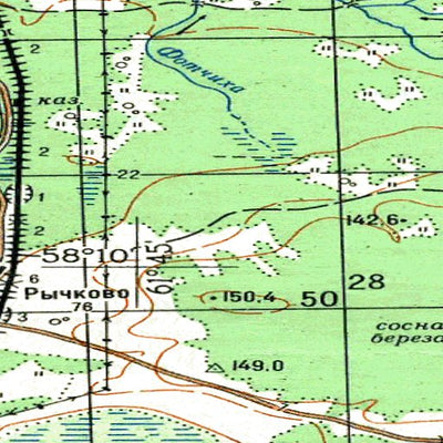 Avenza Systems Inc. Soviet Genshtab - o41-064 - Russia digital map