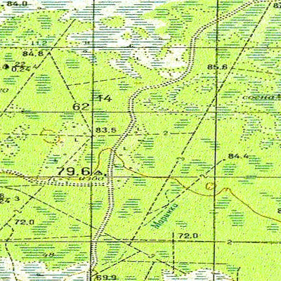 Avenza Systems Inc. Soviet Genshtab - o41-067 - Russia digital map