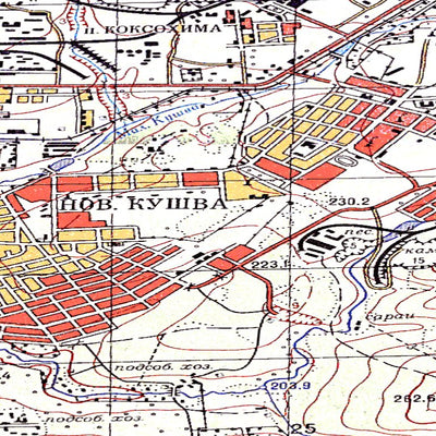 Avenza Systems Inc. Soviet Genshtab: o41-073-1 digital map