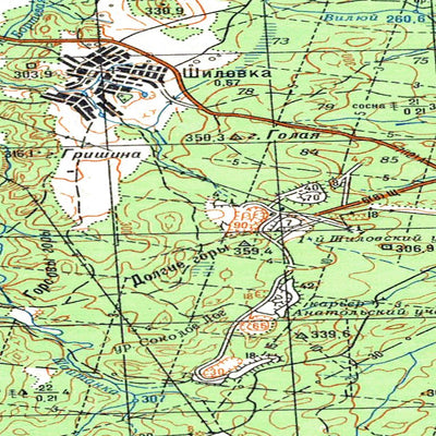 Avenza Systems Inc. Soviet Genshtab - o41-073 - Russia digital map