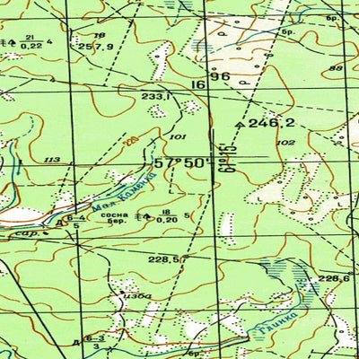 Avenza Systems Inc. Soviet Genshtab - o41-075 - Russia digital map