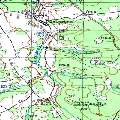 Avenza Systems Inc. Soviet Genshtab - o41-091 - Russia digital map
